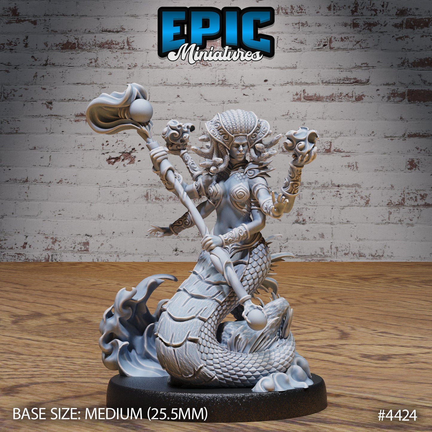 Naga Queen (3 Variants Available) - Epic Miniatures