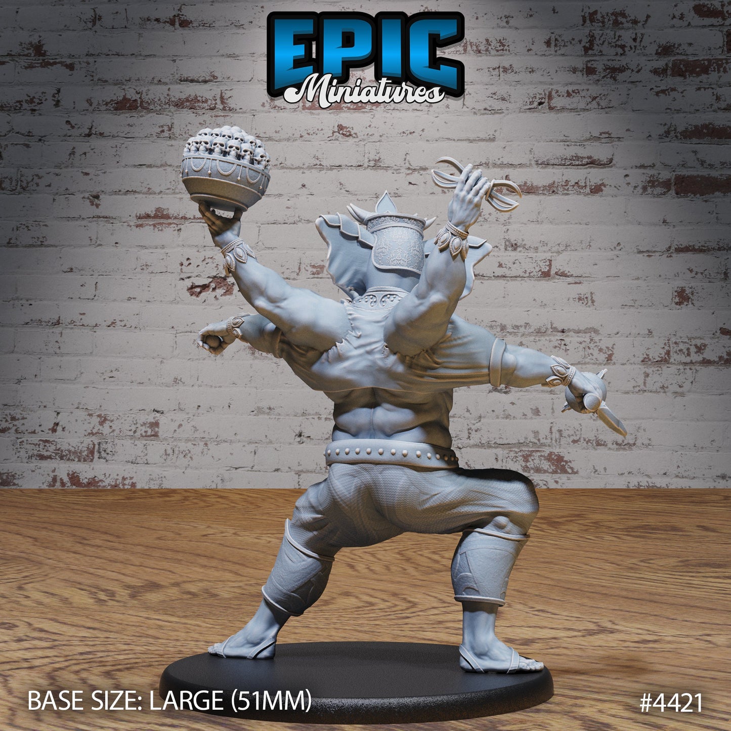 Elephant God Avatar (3 Variants Available) - Epic Miniatures