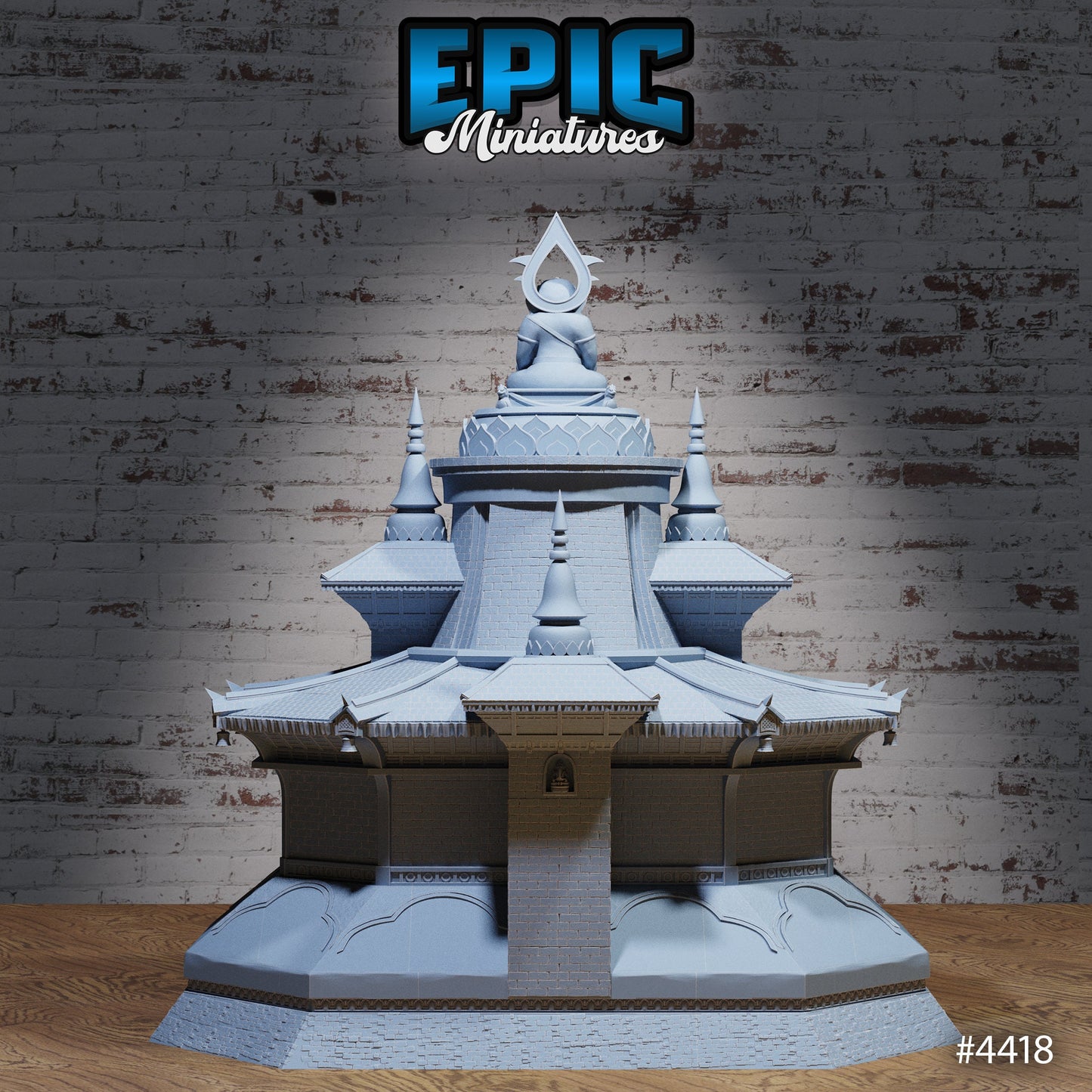 Divine Temple, Playable Terrain Piece - Epic Miniatures