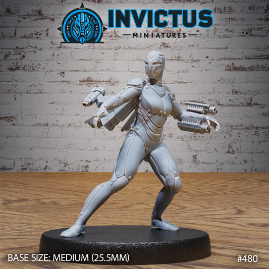 Cyber Woman - Invictus Miniatures