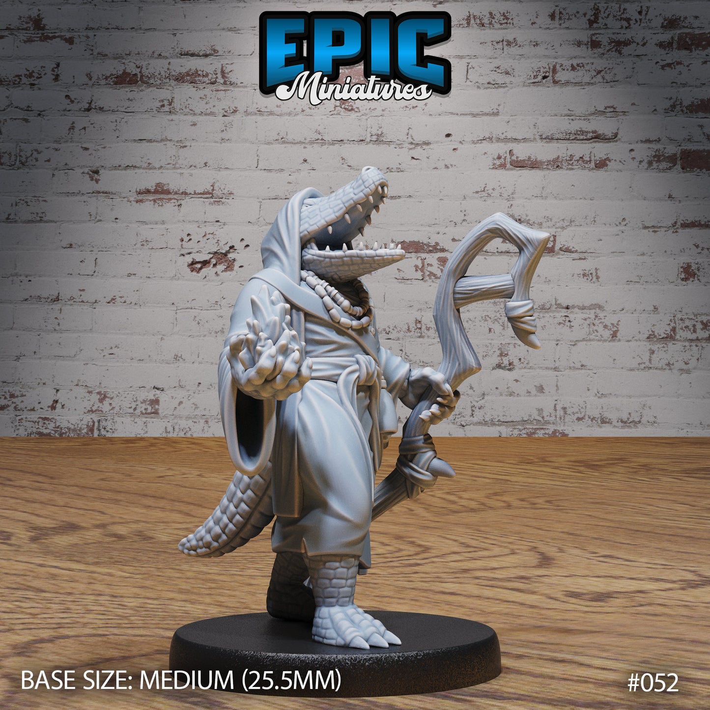 Alligator Folk Tribe - Set 2 (3 Variants Available) - Epic Miniatures