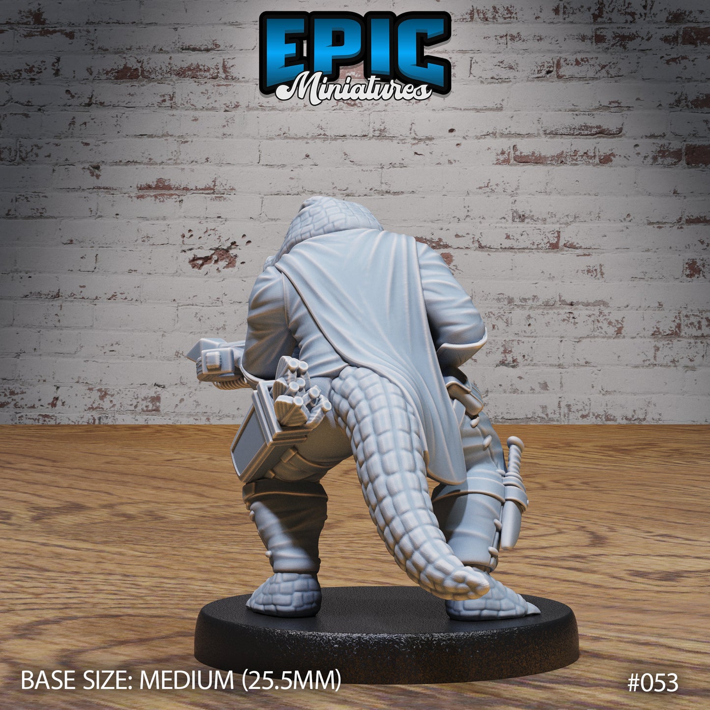Alligator Folk Tribe - Set 3 (4 Variants Available) - Epic Miniatures