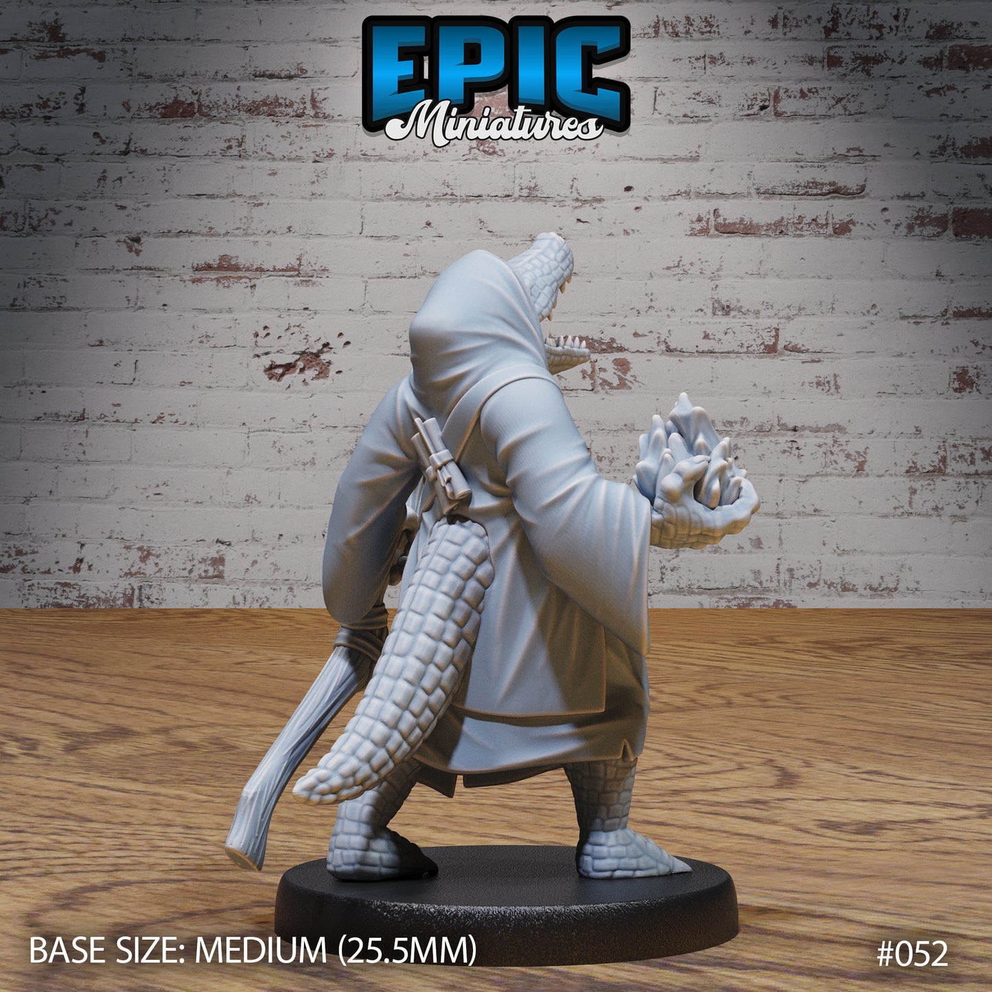 Alligator Folk Tribe - Set 2 (3 Variants Available) - Epic Miniatures