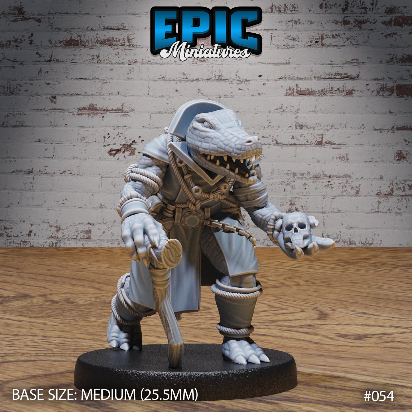 Alligator Folk Tribe - Set 2 (3 Variants Available) - Epic Miniatures