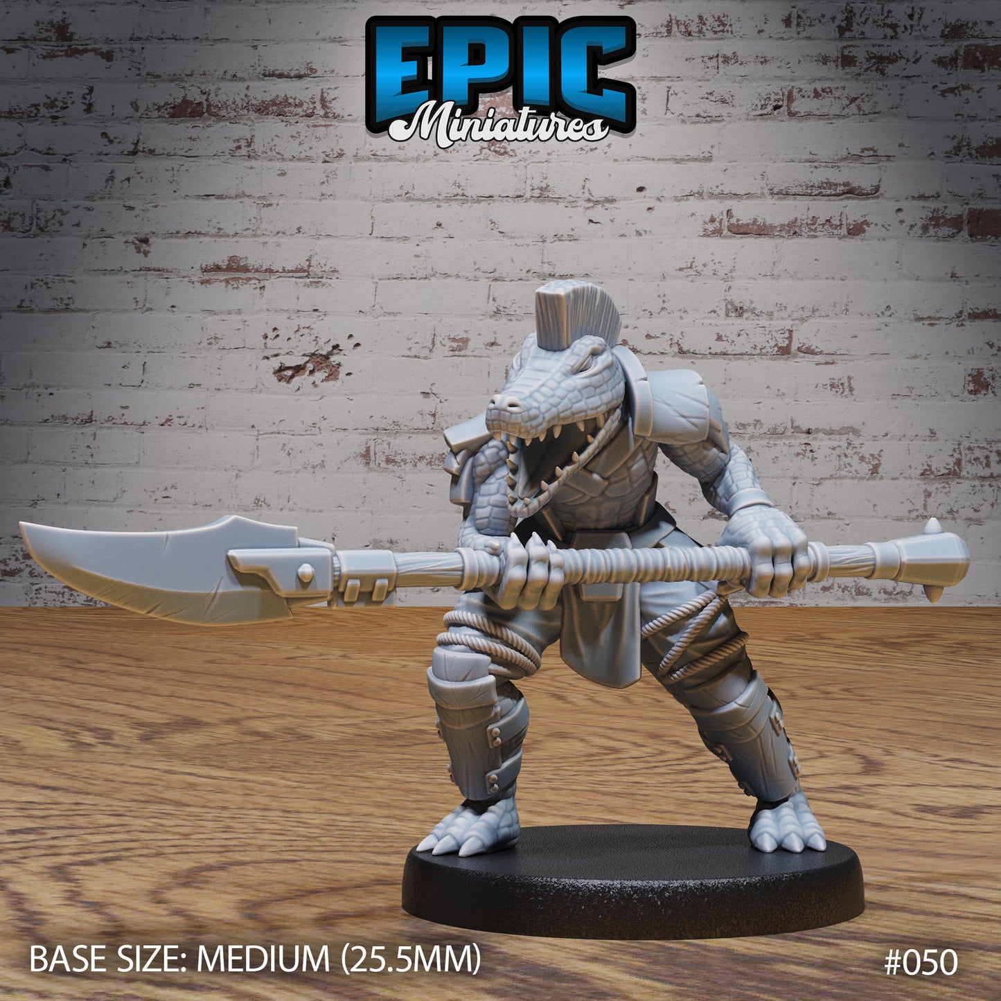 Alligator Folk Tribe - Set 1 (3 Variants Available) - Epic Miniatures