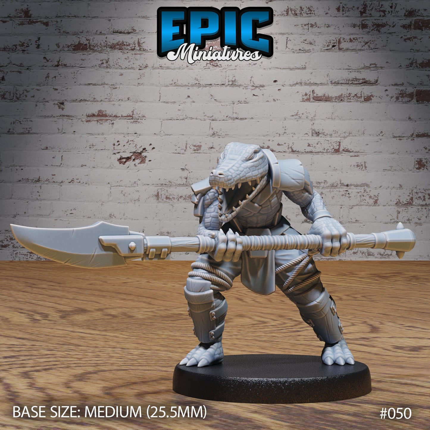 Alligator Folk Tribe - Set 3 (4 Variants Available) - Epic Miniatures