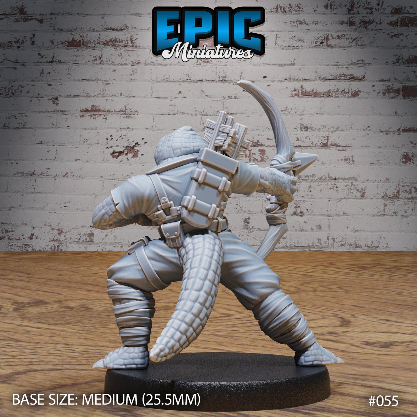 Alligator Folk Tribe - Set 3 (4 Variants Available) - Epic Miniatures