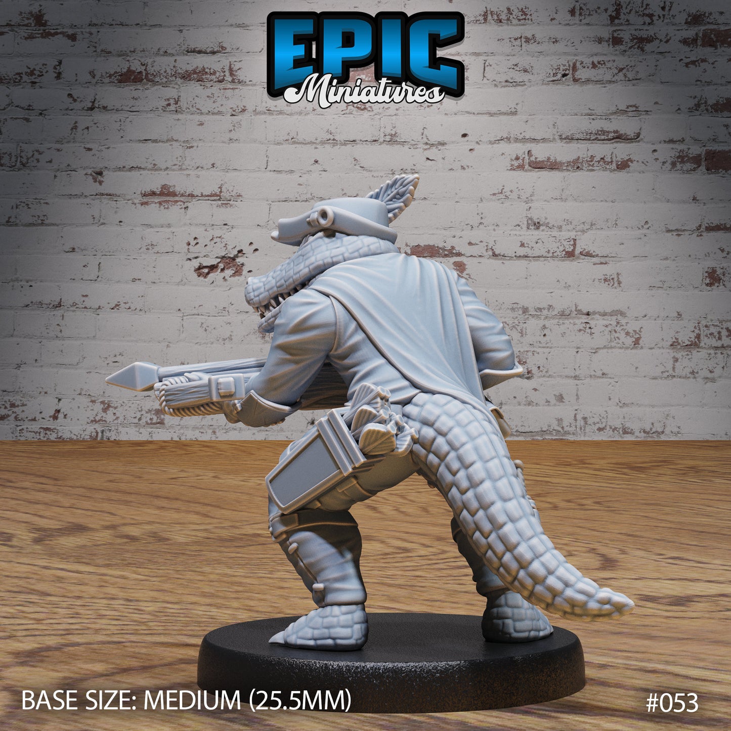 Alligator Folk Tribe - Set 1 (3 Variants Available) - Epic Miniatures