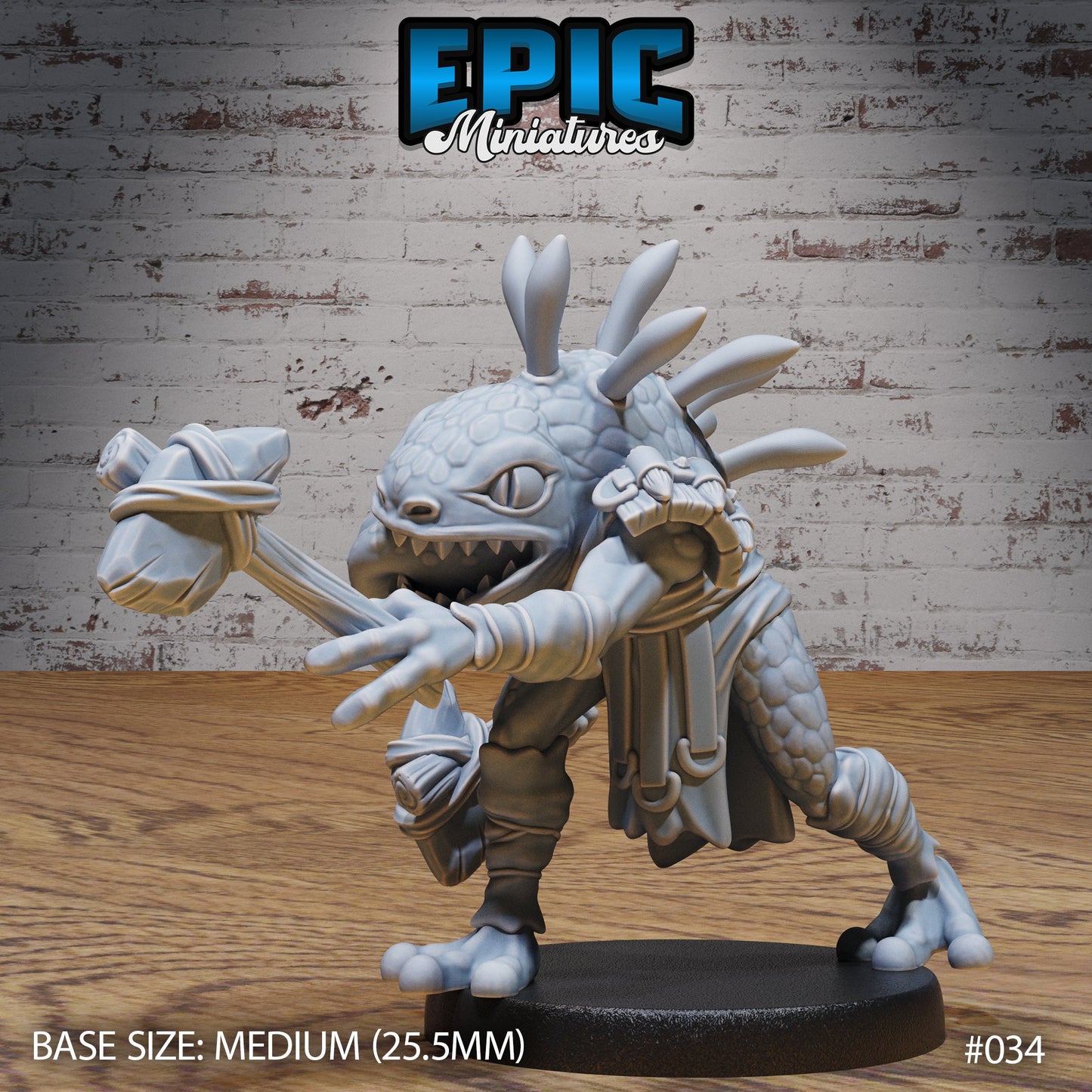 River Folk Tribe - Set 1 (4 Variants Available) - Epic Miniatures