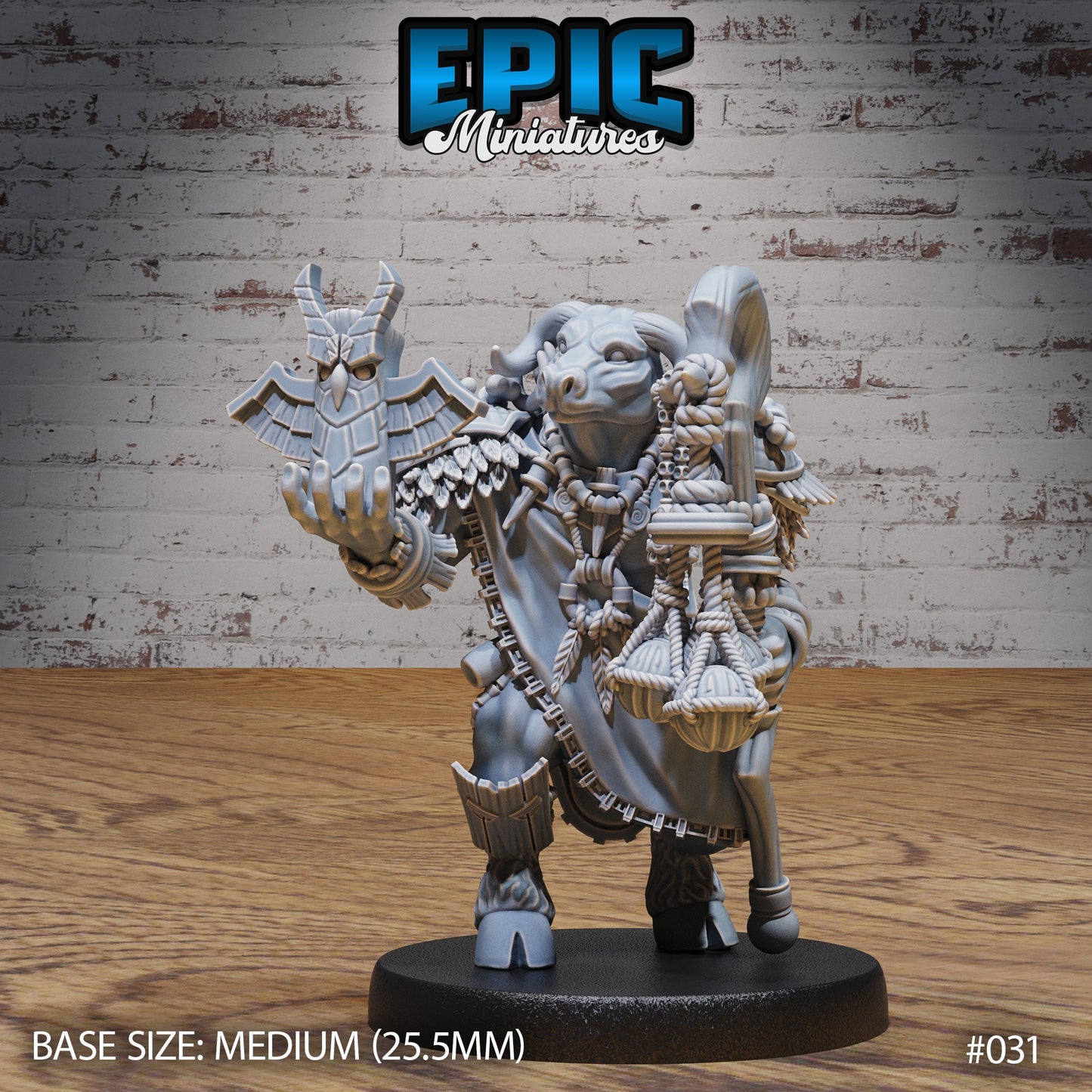 Minotaur Tribe - Set 2 (4 Variants Available) - Epic Miniatures
