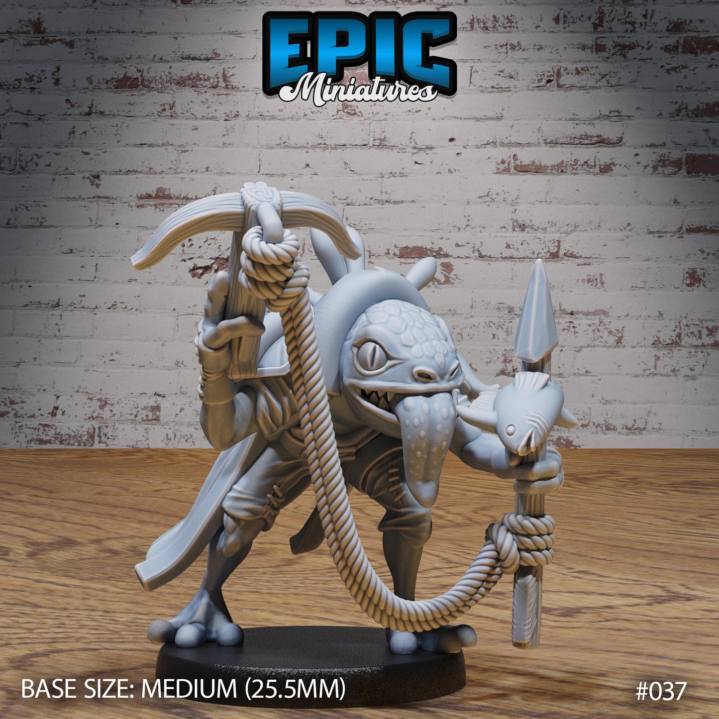 River Folk Tribe - Set 1 (4 Variants Available) - Epic Miniatures