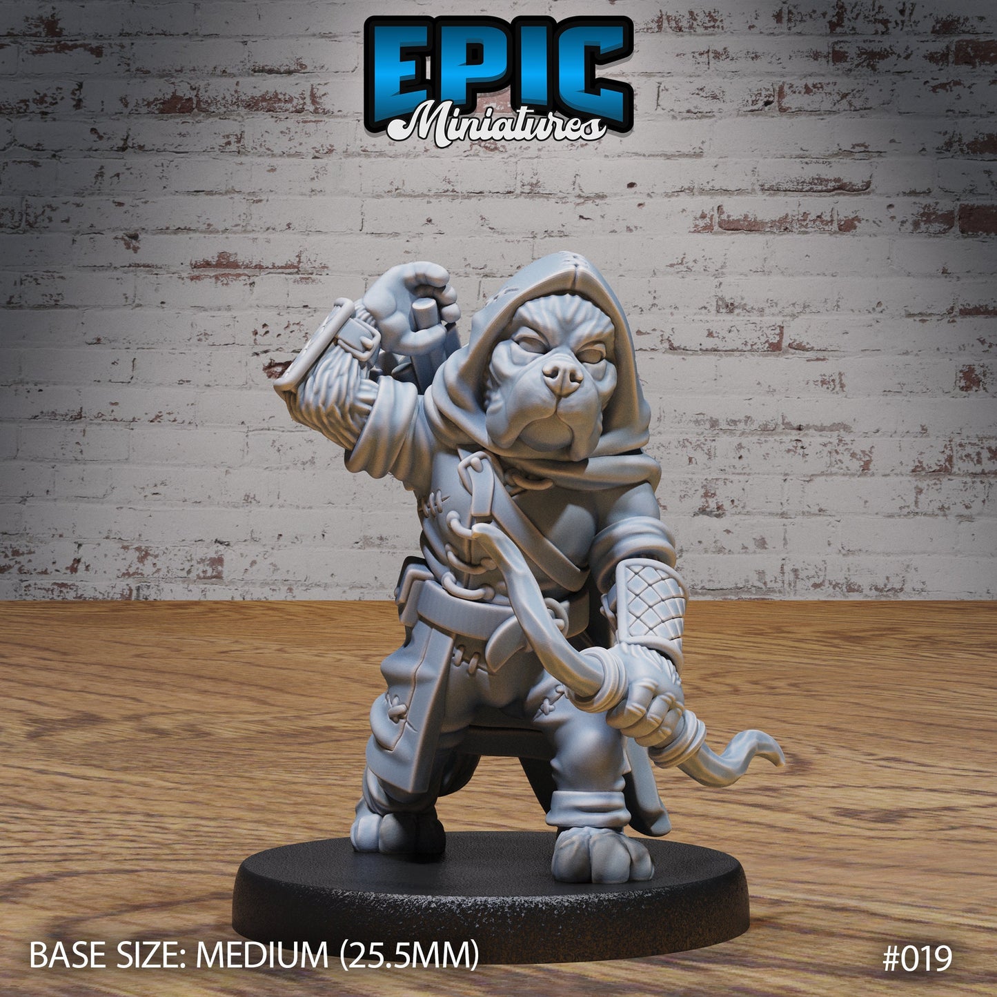Dog Folk Tribe - Set 3 (4 Variants Available) - Epic Miniatures