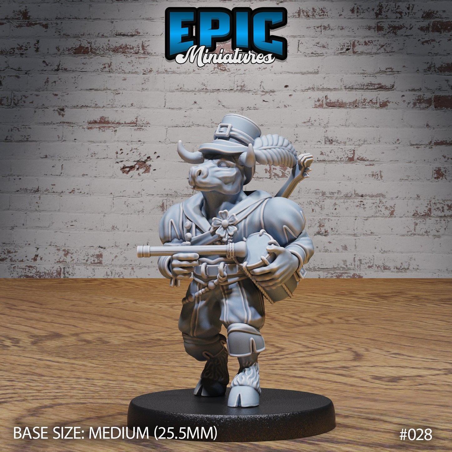 Minotaur Tribe - Set 1 (4 Variants Available) - Epic Miniatures