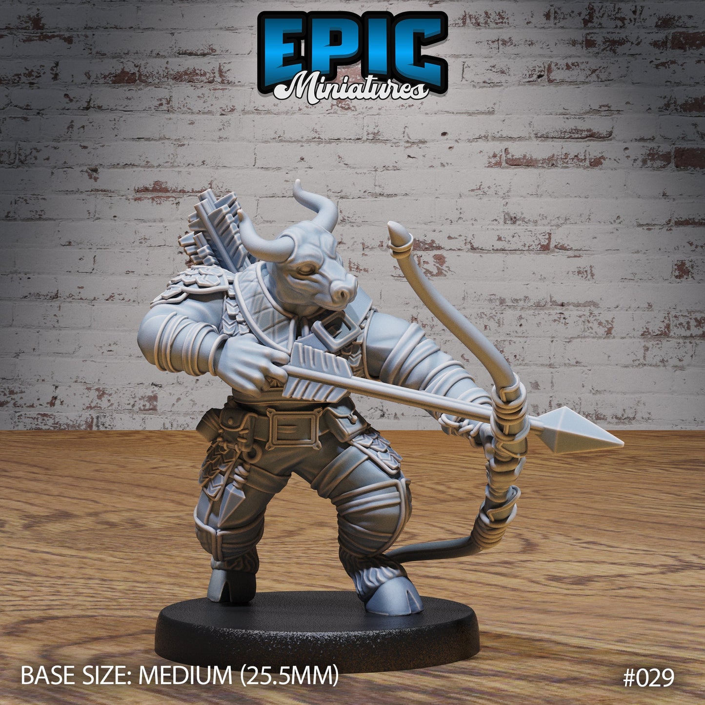 Minotaur Tribe - Set 1 (4 Variants Available) - Epic Miniatures