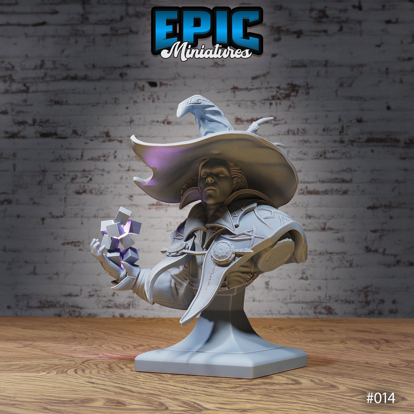 Dark Magician Bust - Epic Miniatures