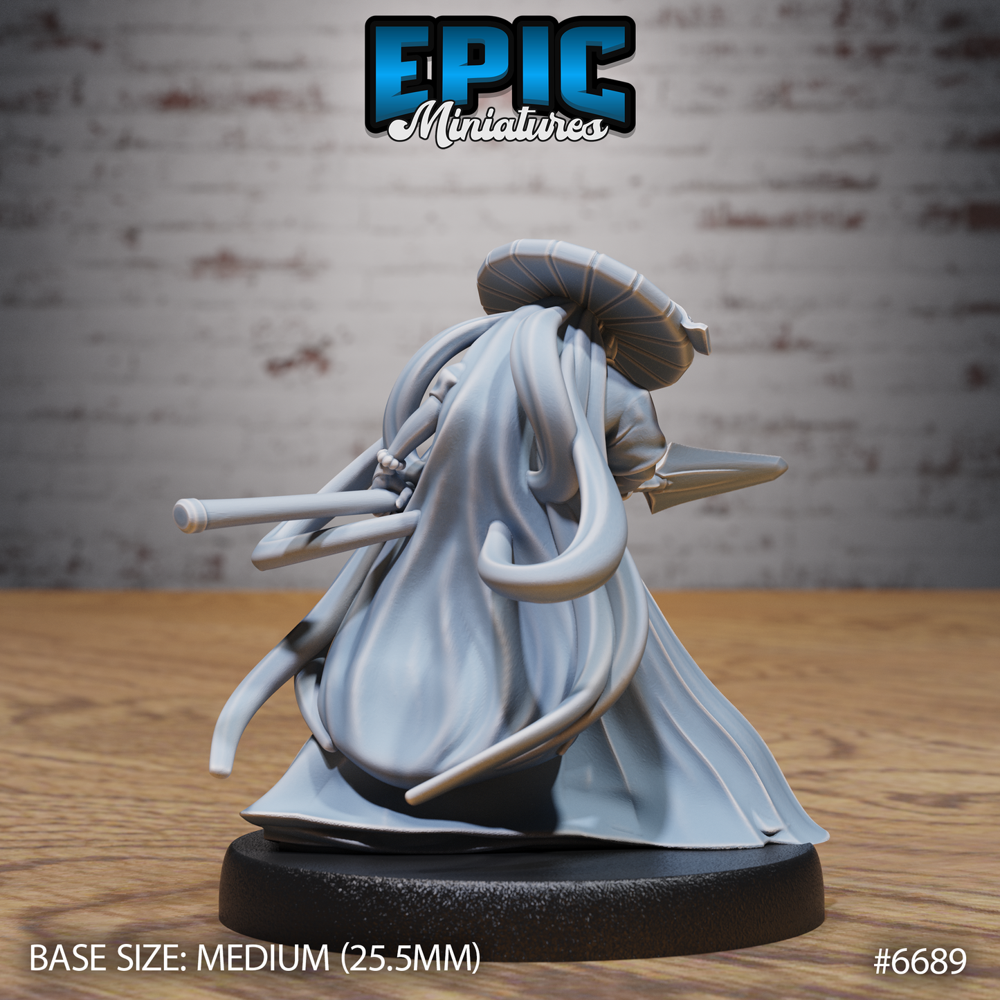 Immortal Monk (3 Variants Available) - Epic Miniatures