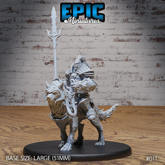 Orc Army, Wolf Rider (2 Variants Available) - Epic Miniatures