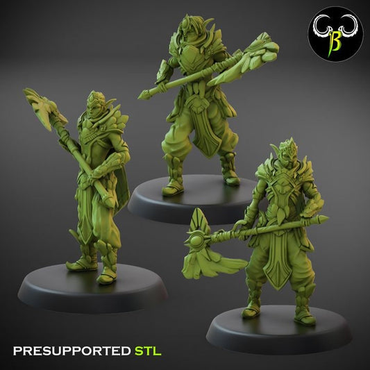Sand Templars, Axe Squad 1 (3 Variants Available) - Clay Beast Creations