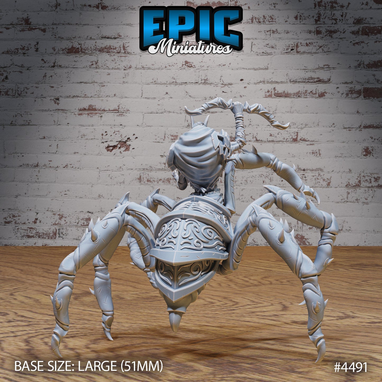 Dark Elf Spider, Set 2 (3 Variants Available) - Epic Miniatures