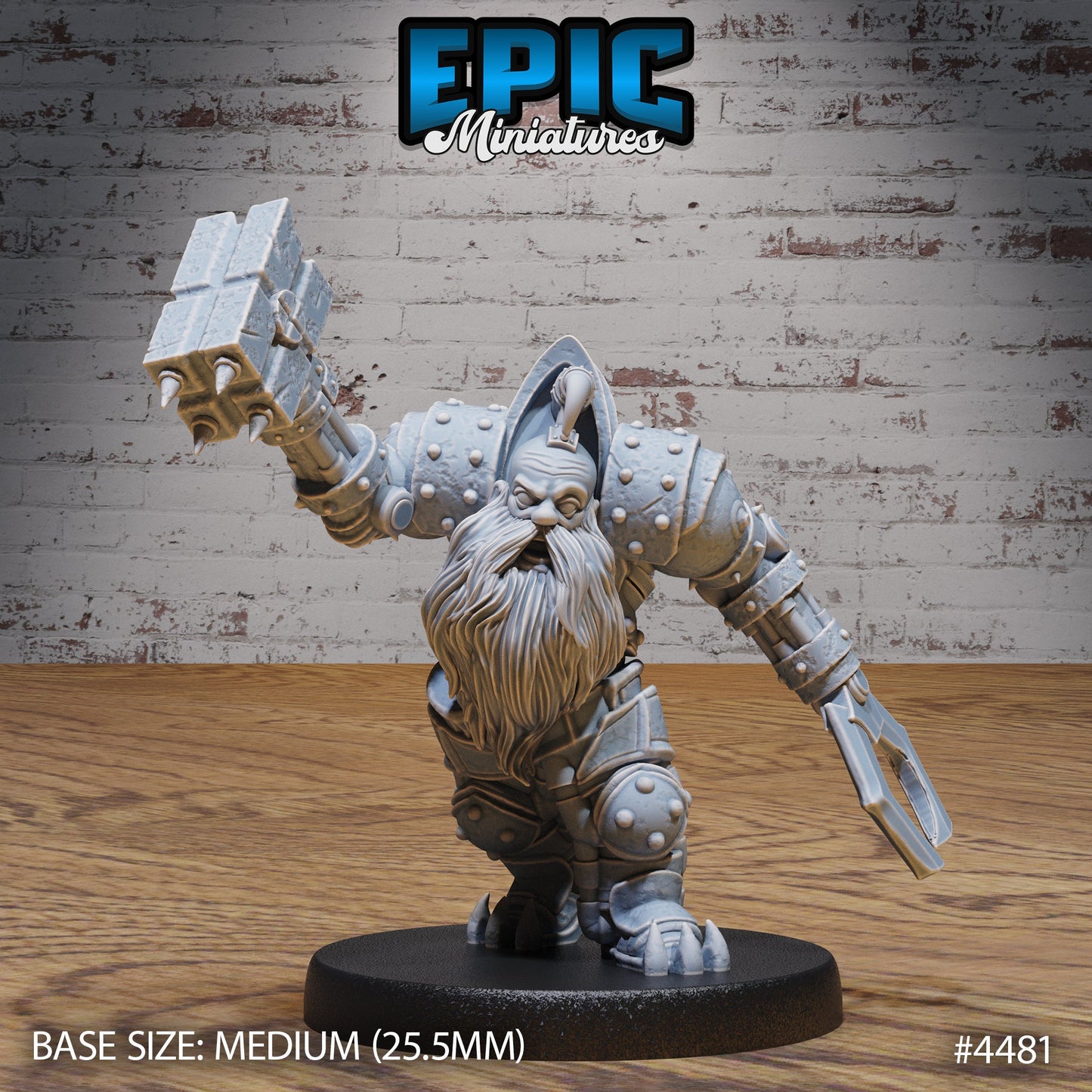 Dark Dwarf, Set 2 (3 Variants Available) - Epic Miniatures