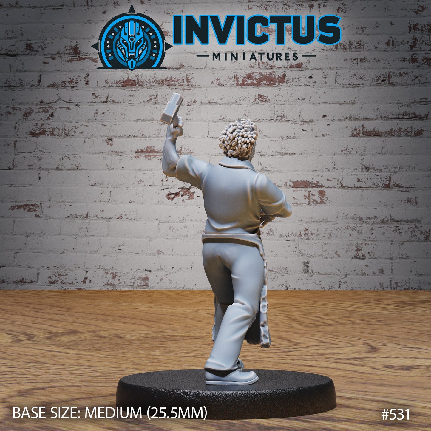 Chainsaw Killer (3 Variants Available) - Invictus Miniatures