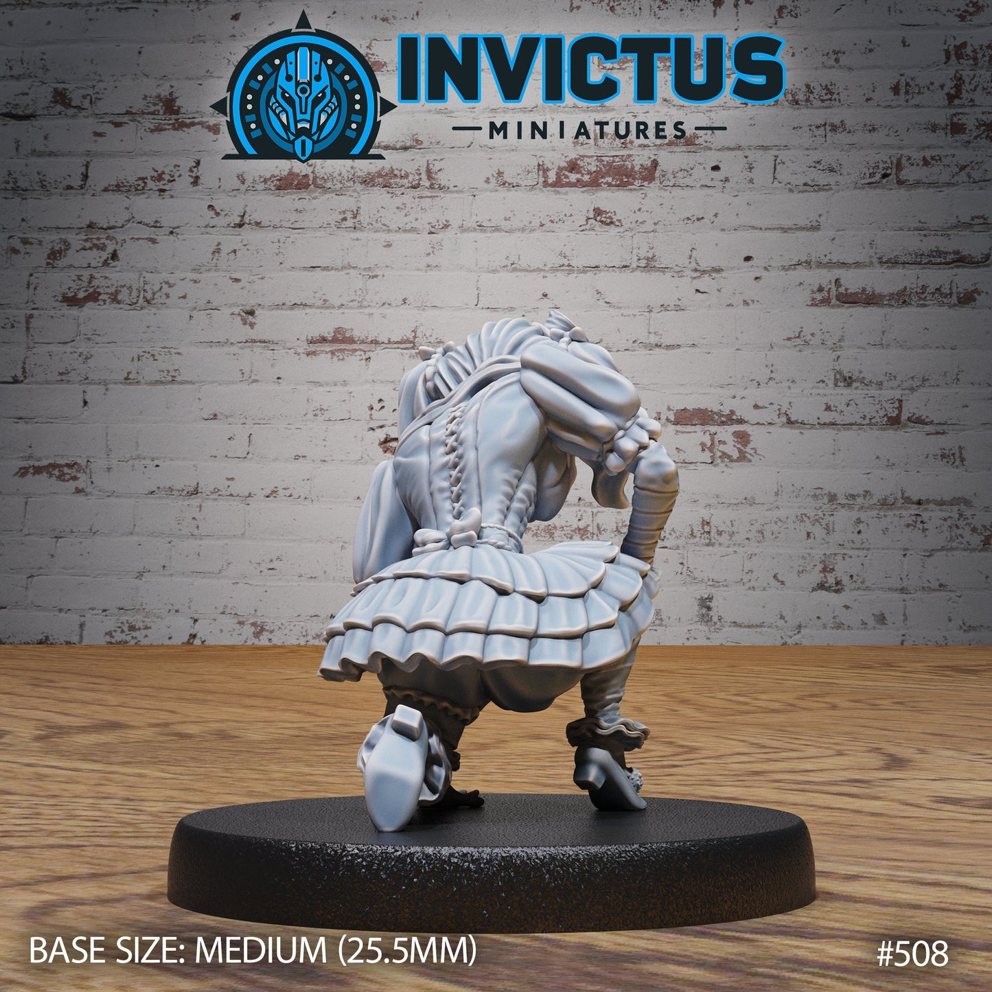 Scary Clown Girls (3 Variants Available) - Invictus Miniatures