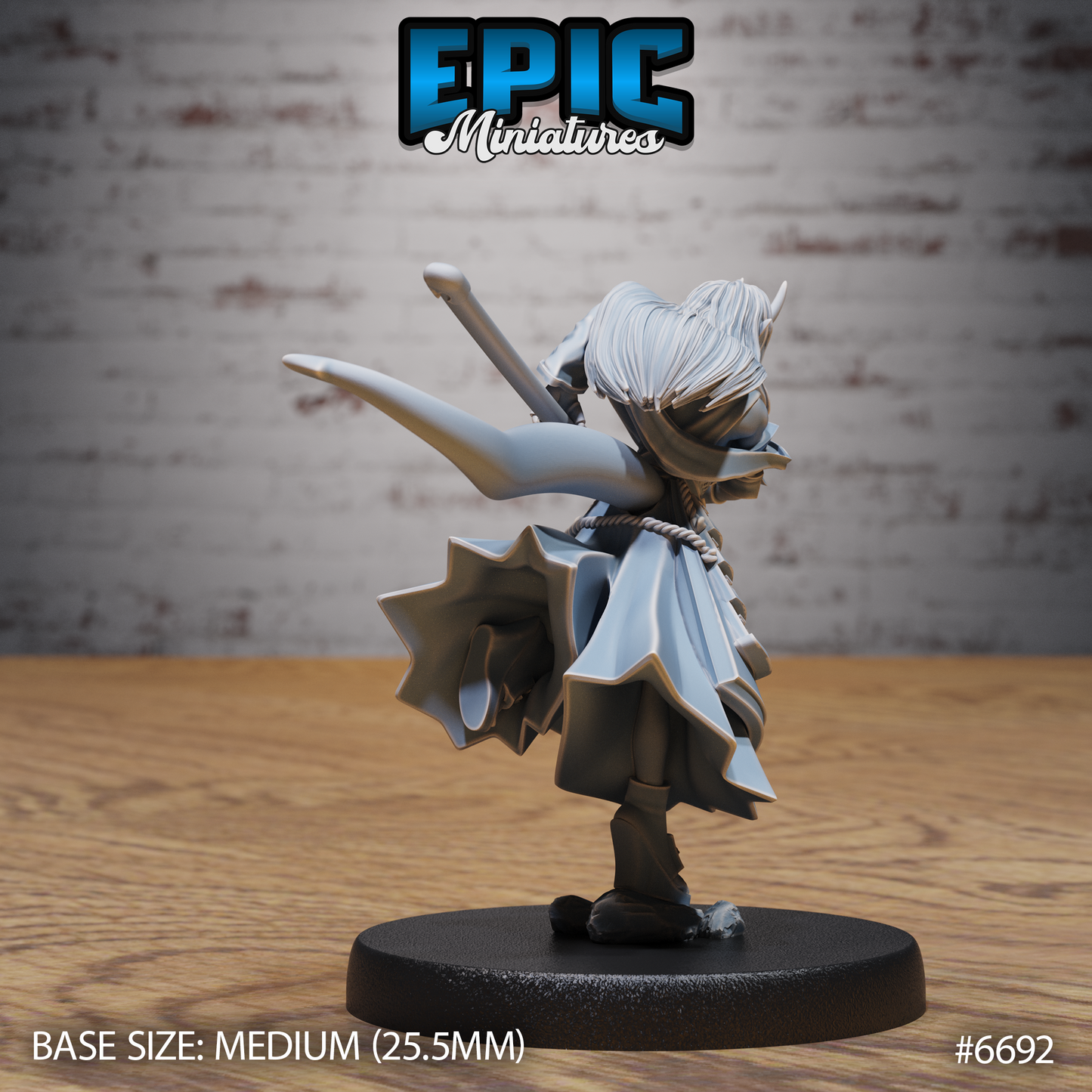 Mysterious Oni Girl (3 Variants Available) - Epic Miniatures