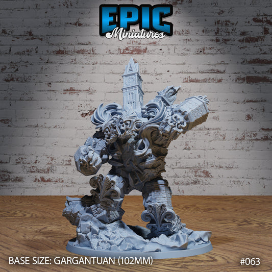 Necro-Clock Death Golem (3 Variants Available) - Epic Miniatures