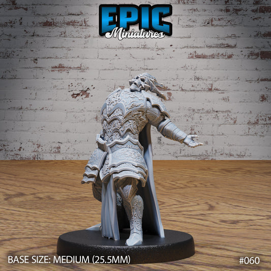 Skeleton Overlord (3 Variants Available) - Epic Miniatures