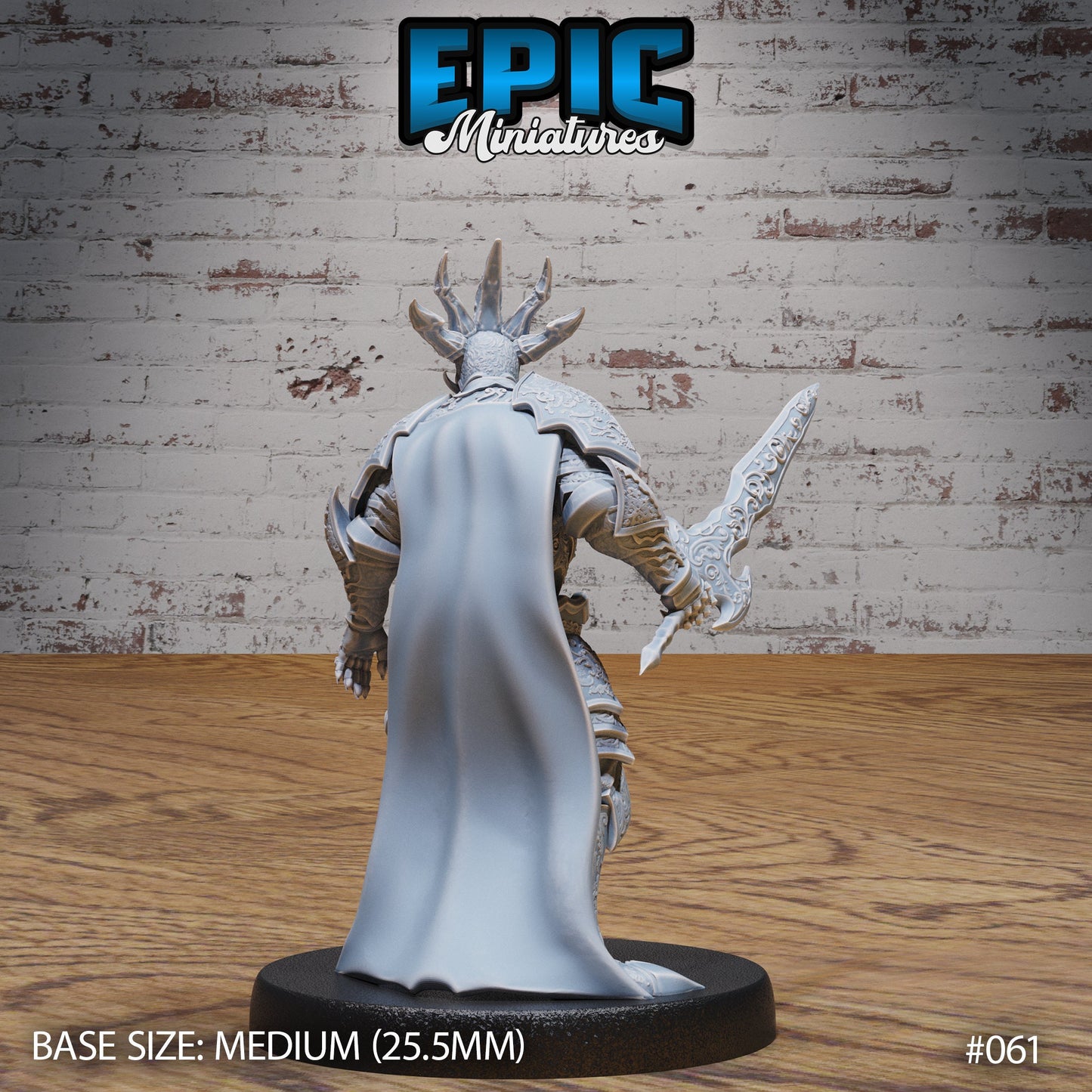 Skeleton Overlord (3 Variants Available) - Epic Miniatures
