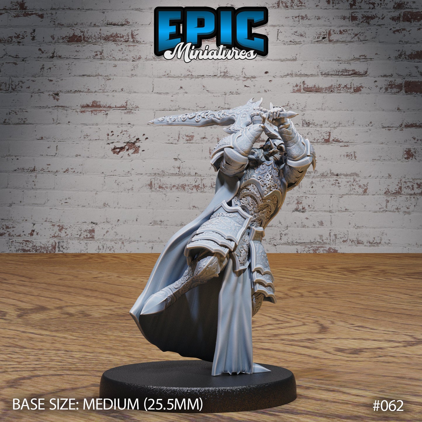 Skeleton Overlord (3 Variants Available) - Epic Miniatures
