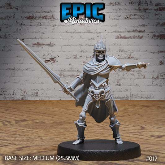 Skeleton Leader (4 Variants Available) - Epic Miniatures