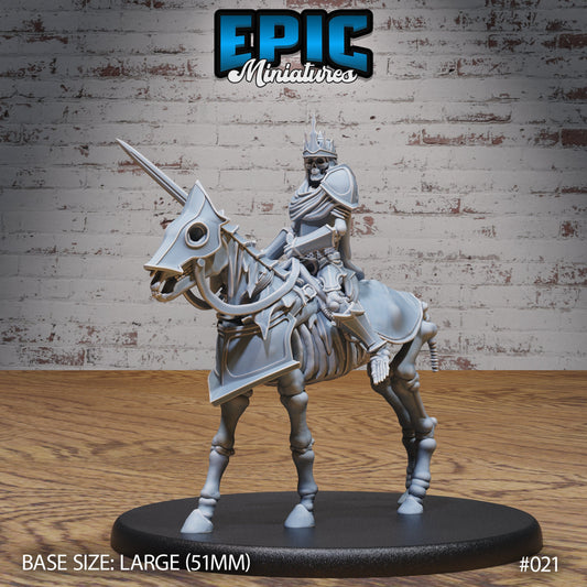 Skeleton Army, Mounted (5 Variants Available) - Epic Miniatures