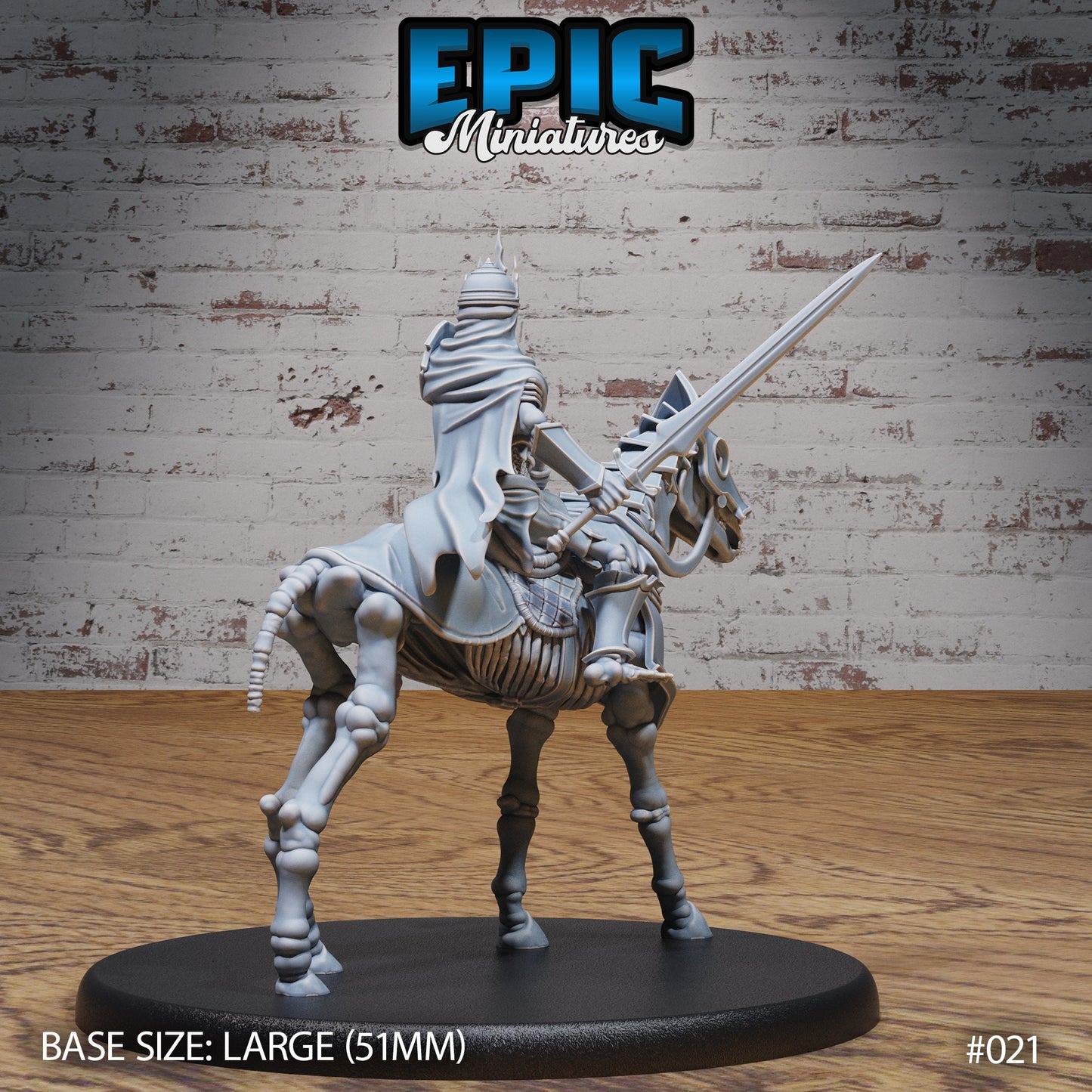 Skeleton Army, Mounted (5 Variants Available) - Epic Miniatures
