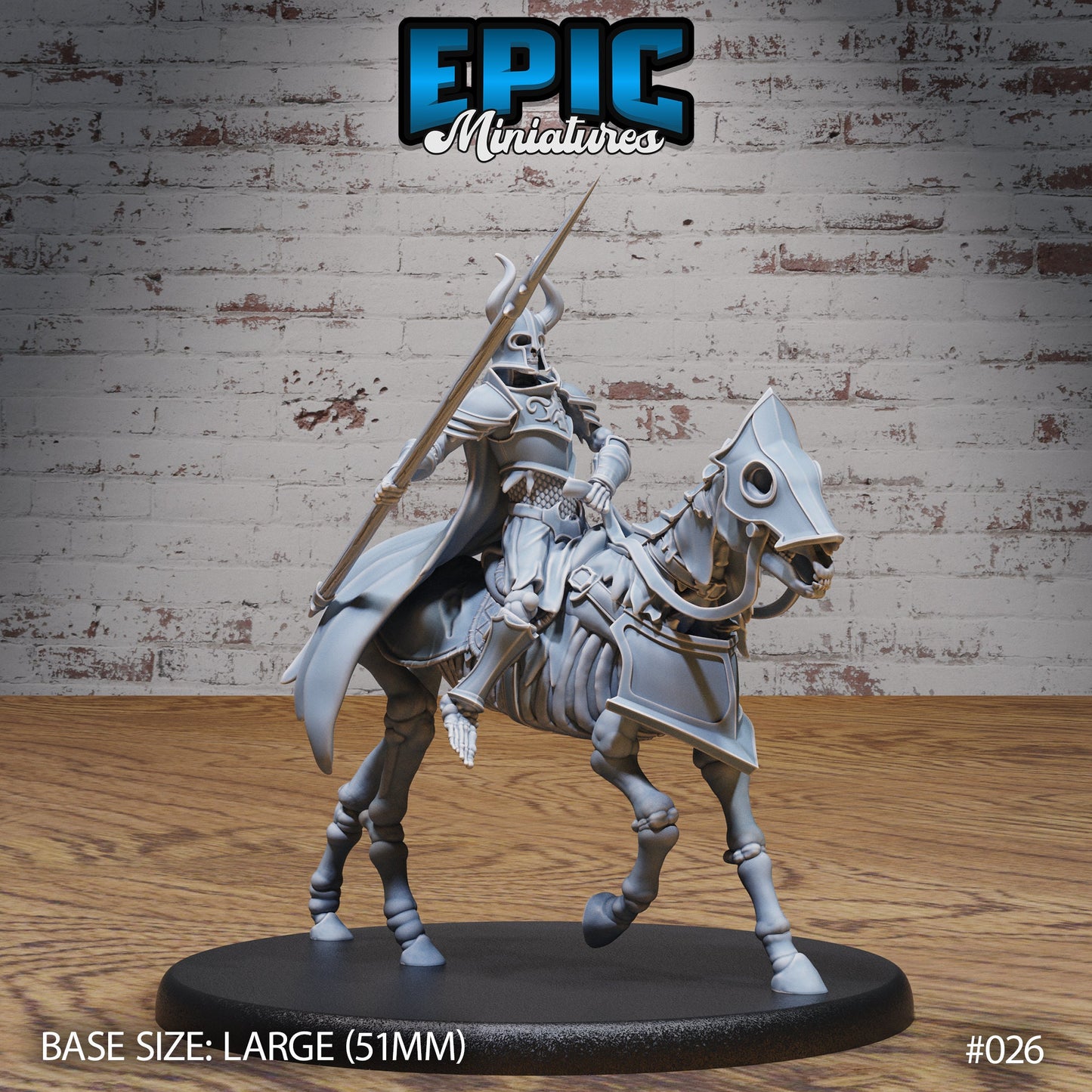 Skeleton Army, Mounted (5 Variants Available) - Epic Miniatures