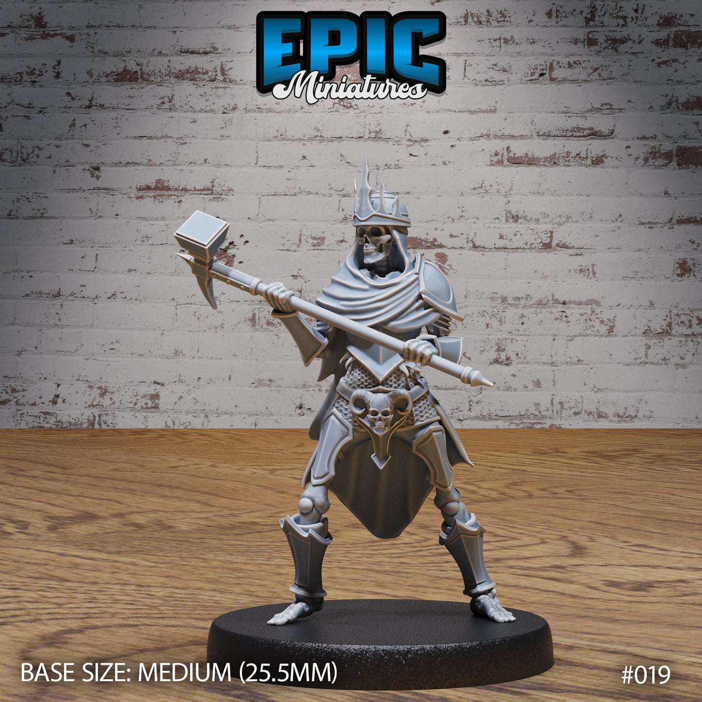 Skeleton Leader (4 Variants Available) - Epic Miniatures