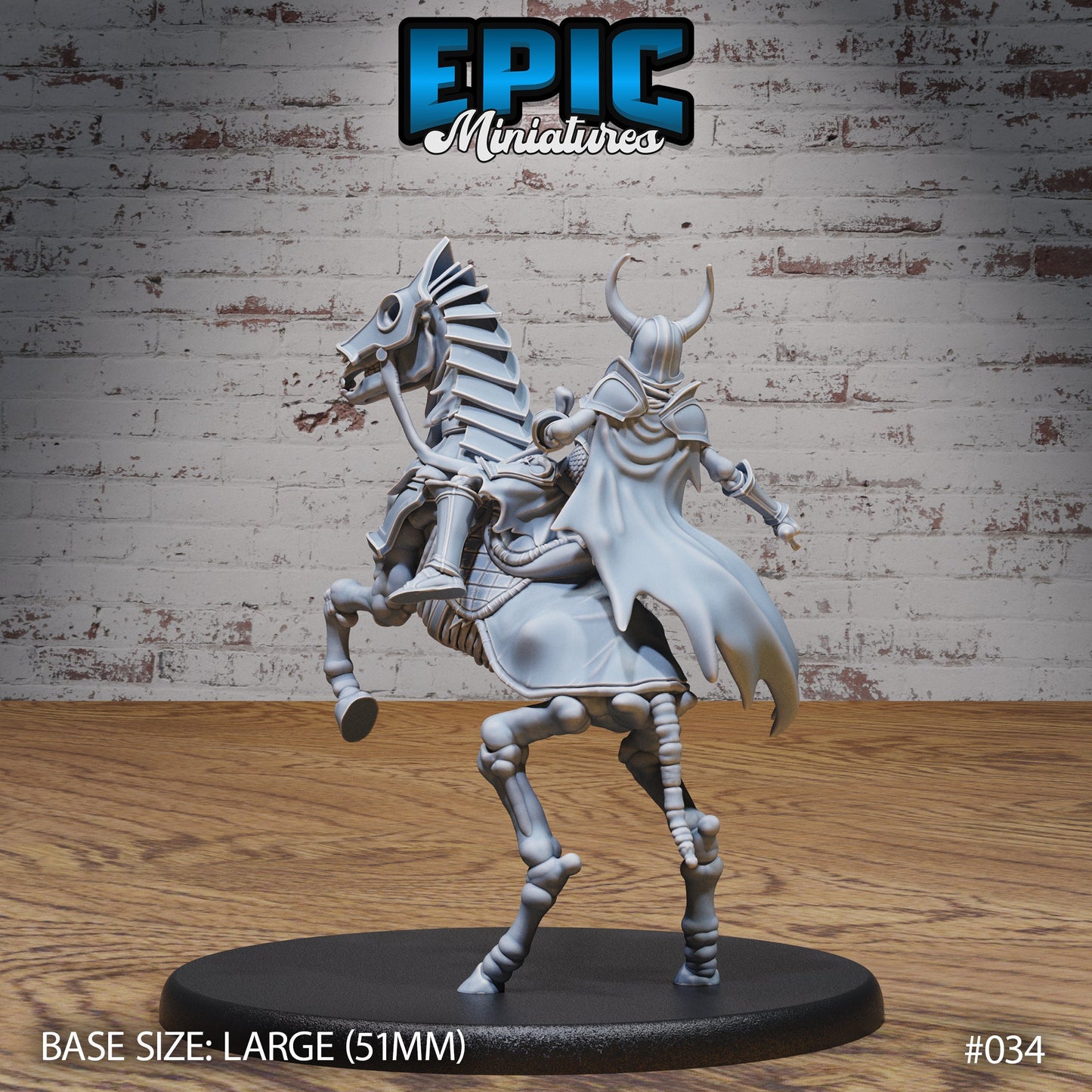 Skeleton Army, Mounted (5 Variants Available) - Epic Miniatures