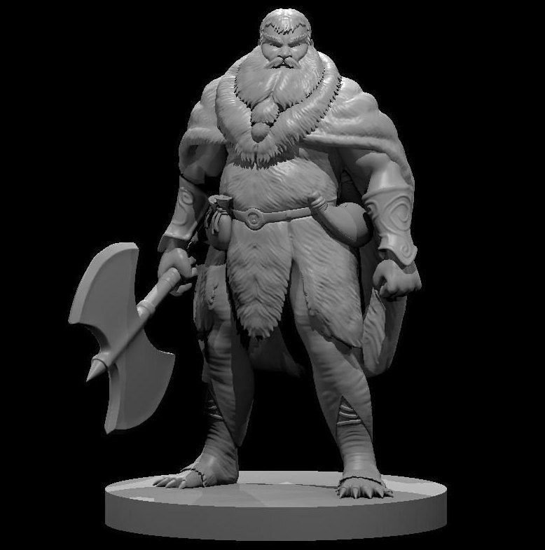 Human Barbarians, Set 2 (7 Variants Available) - MZ4250