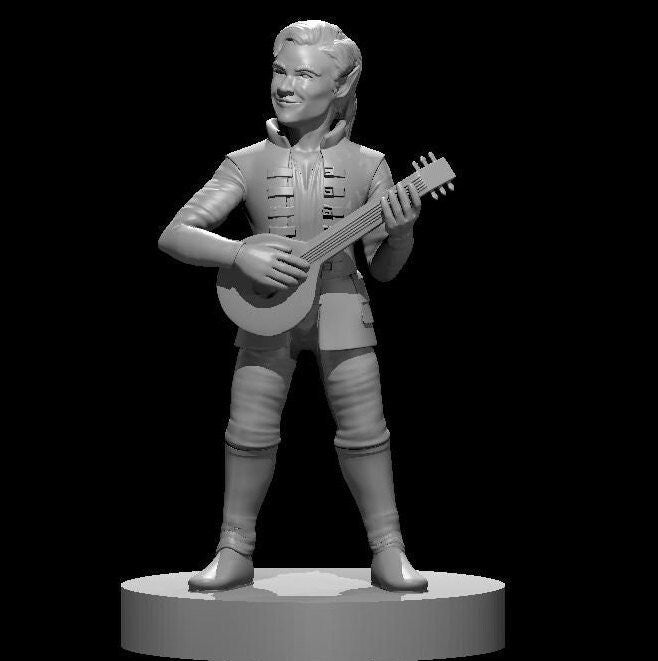 Halfling Bard (2 Variants Available) - MZ4250