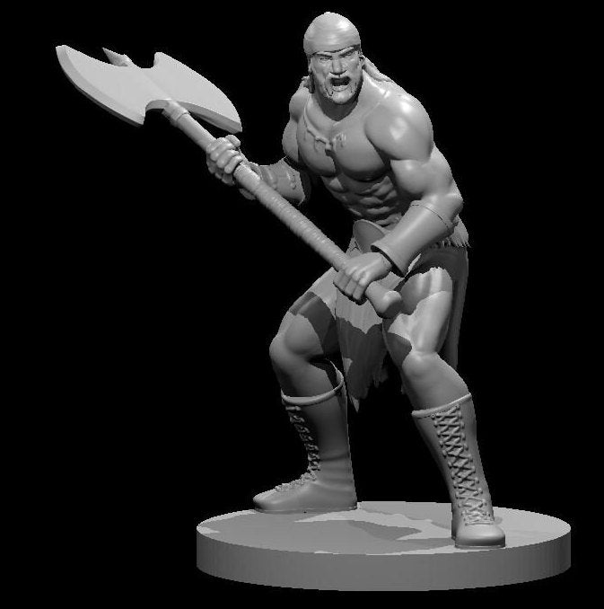 Human Barbarians, Set 2 (7 Variants Available) - MZ4250
