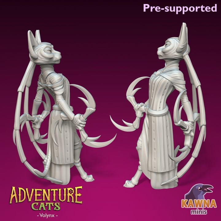 Volynx Druid (2 Variants Available) - Kawna Minis