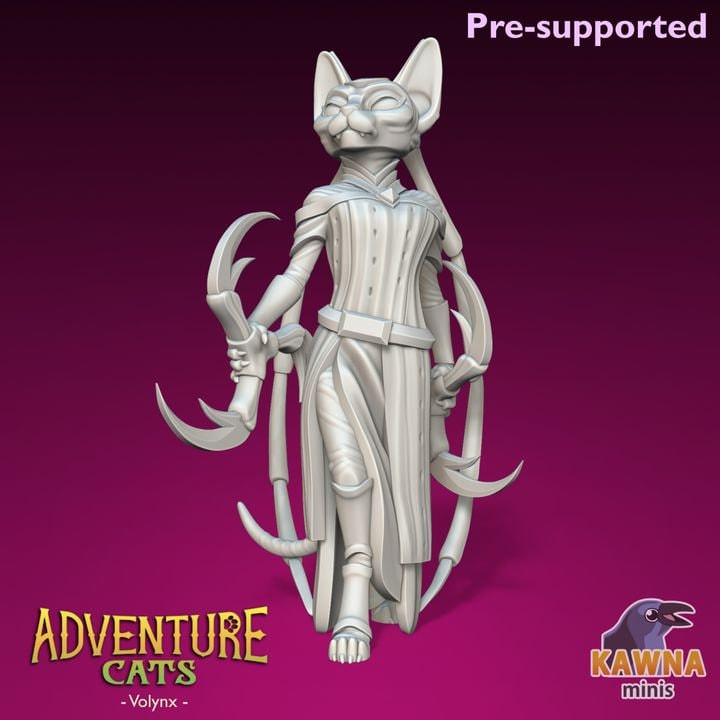 Volynx Druid (2 Variants Available) - Kawna Minis