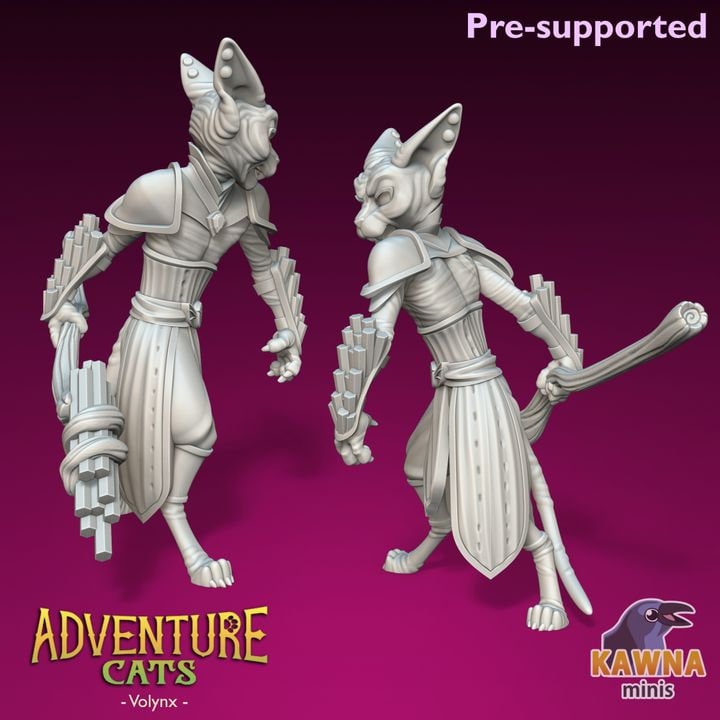 Volynx Druid (2 Variants Available) - Kawna Minis