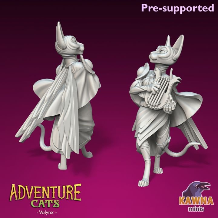 Volynx Bard (2 Variants Available) - Kawna Minis