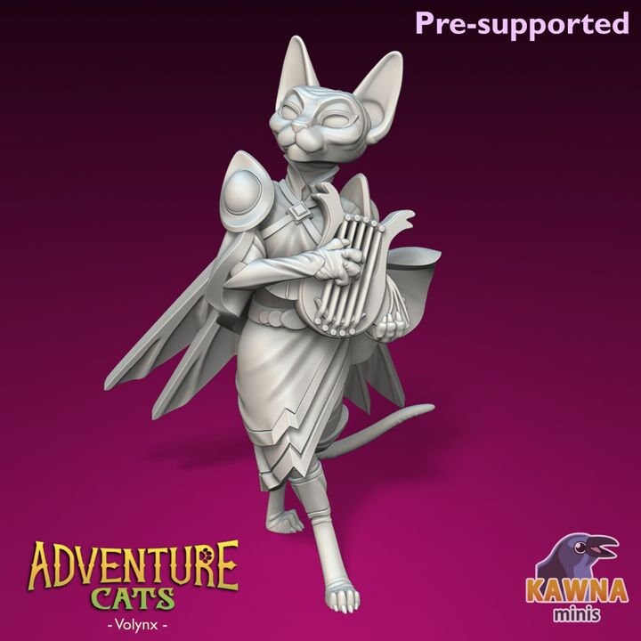 Volynx Bard (2 Variants Available) - Kawna Minis