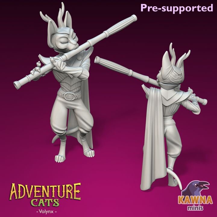 Volynx Bard (2 Variants Available) - Kawna Minis