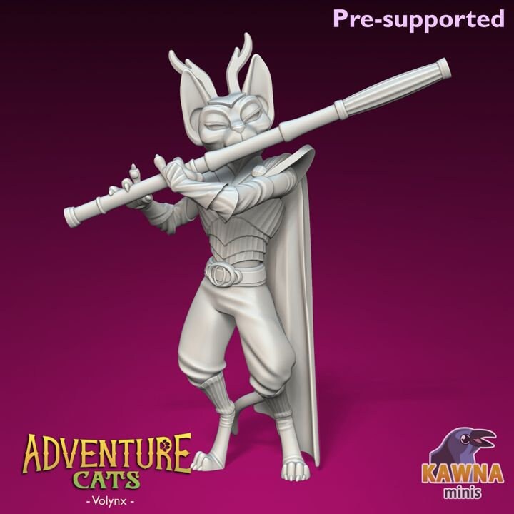 Volynx Bard (2 Variants Available) - Kawna Minis