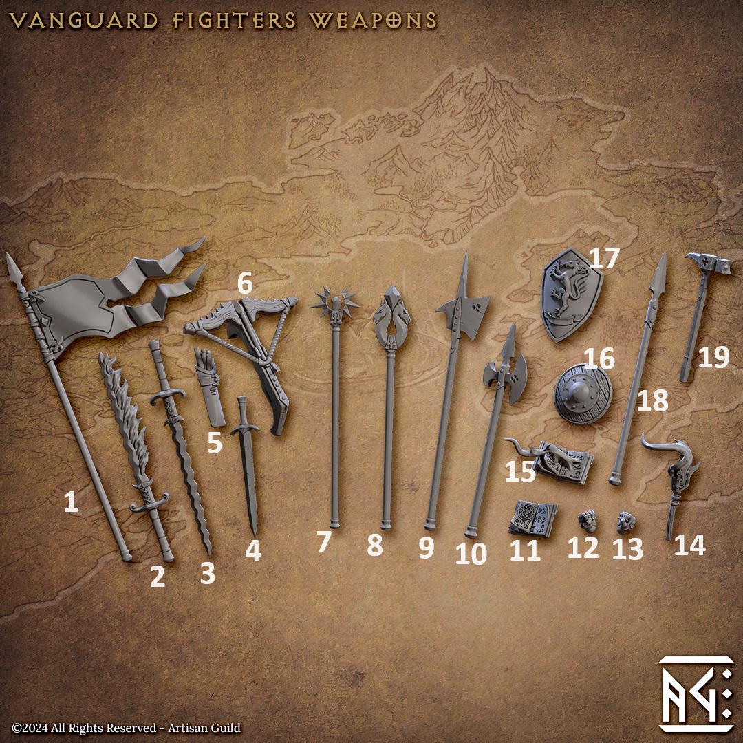 Vanguard Fighters Weapons (19 Variants Available) - Artisan Guild