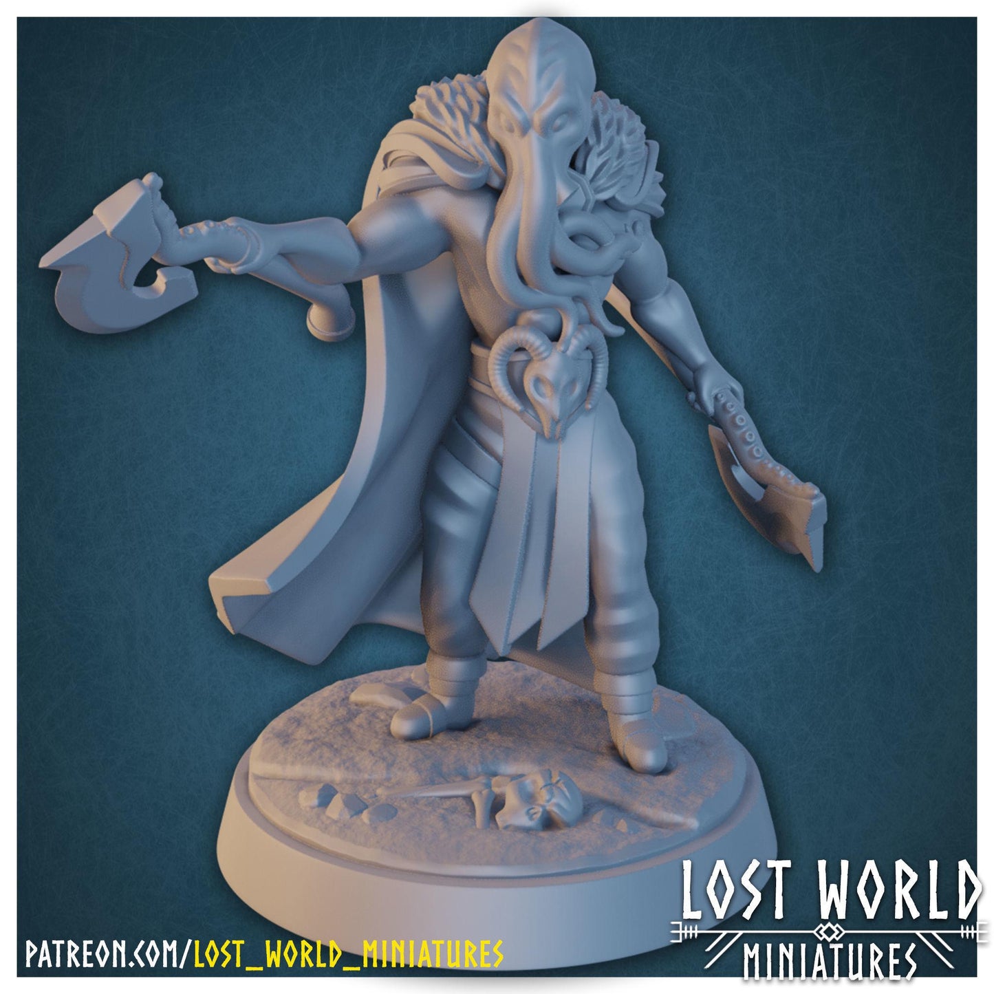 Cthuluborn Deep Kin (7 Variants Available) - Lost World Miniatures