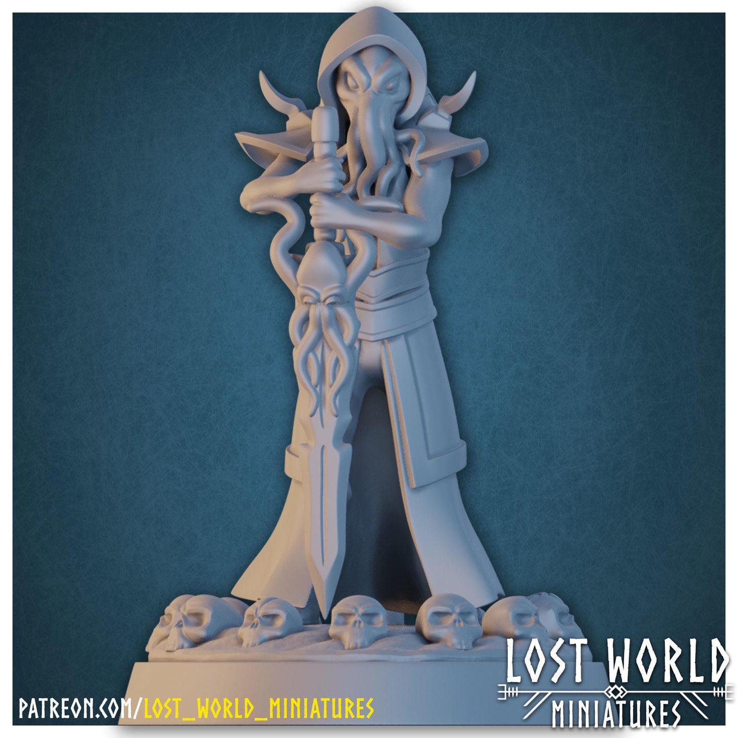 Cthuluborn Deep Kin (7 Variants Available) - Lost World Miniatures